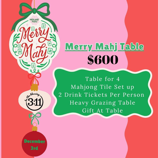 Merry Mahj Table