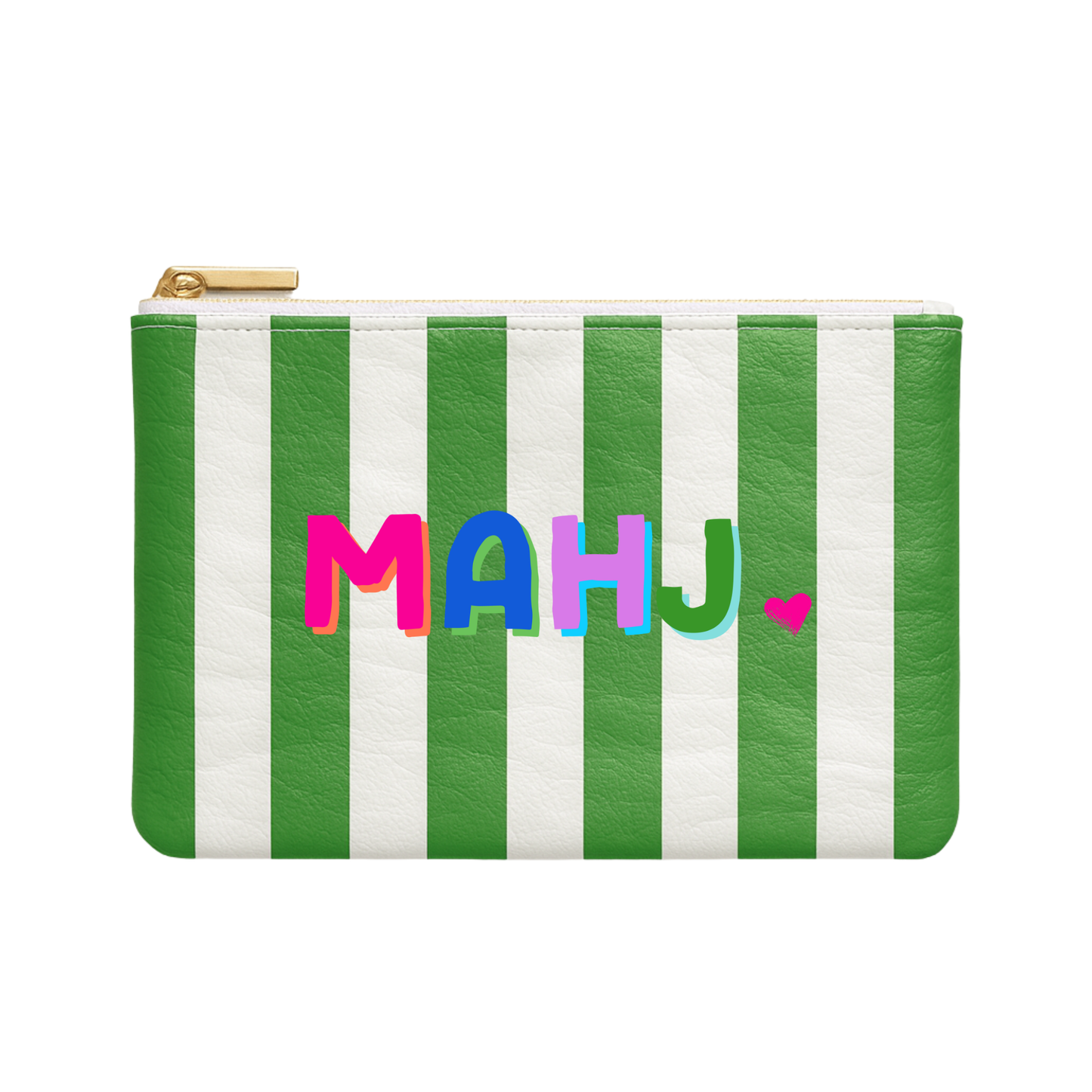 Mahjong Pouch | MAHJ Club Stripe