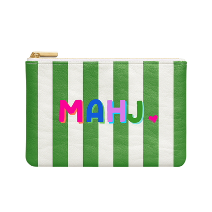 Mahjong Pouch | MAHJ Club Stripe