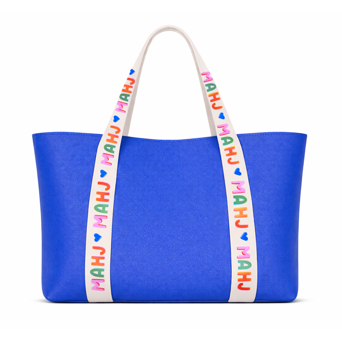 Mahjong Tote Bag Mahjong Tile Bag Leather | Blue