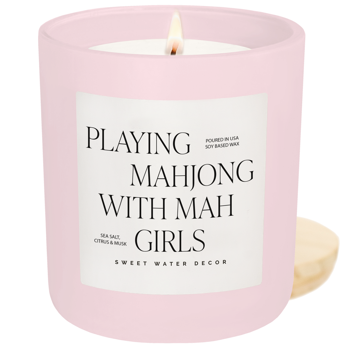 *EXCLUSIVE* Playing Mahjong with Mah Girls Candle