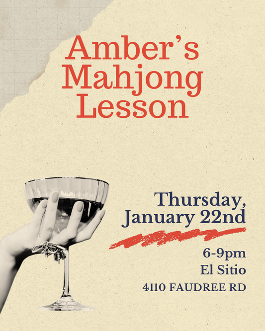 Amber’s Mahjong Lesson