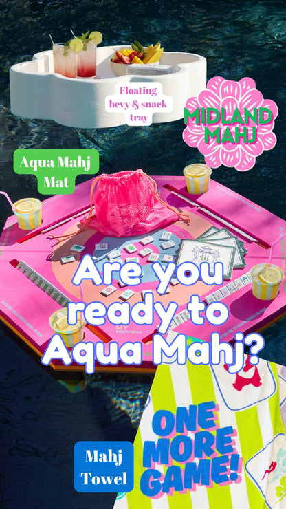 OMM Aqua Mahj Pink & Orange Mat
