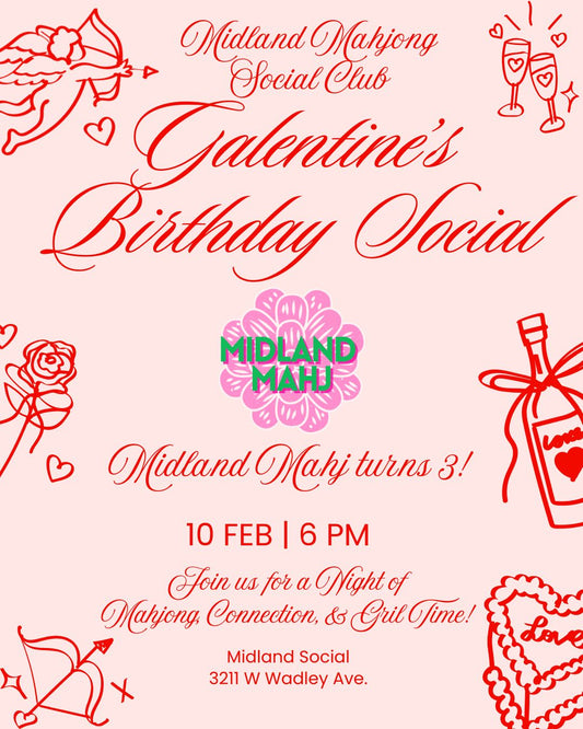 Midland Mahjong Social Club February Social