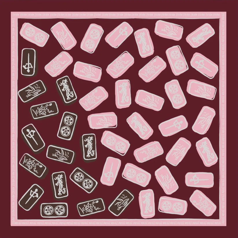 Maroon & Pink Mahjong