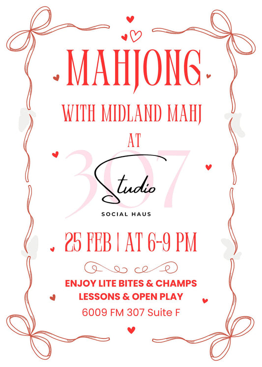 Mahjong at Studio 307 Social Haus