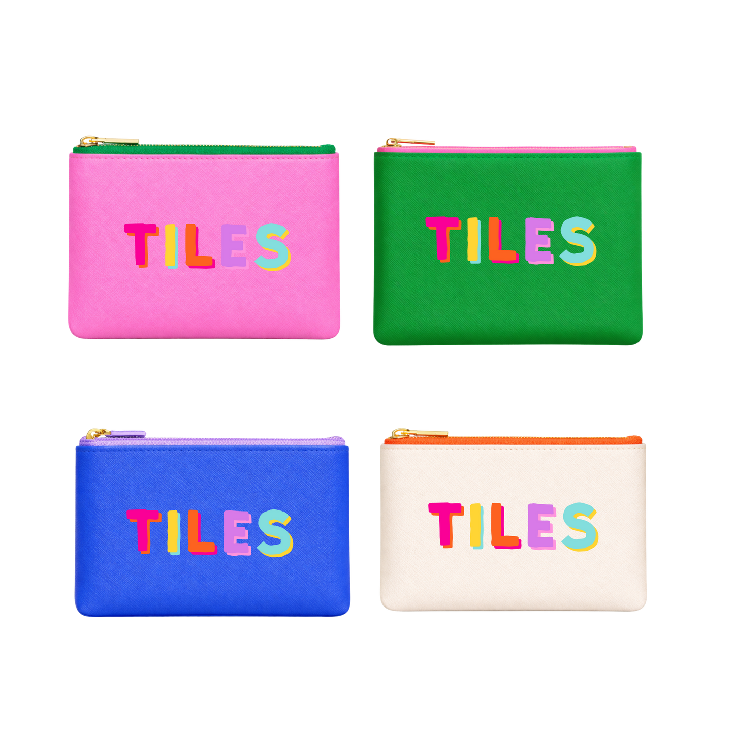 Mahjong Tile Storage Bag Mahjong Gift | Pink